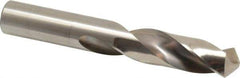 Hertel - 51/64" 118° High Speed Steel Screw Machine Drill Bit - Bright Finish, Right Hand Cut, 3-3/8" Flute Length, 5-1/4" OAL - Apex Tool & Supply