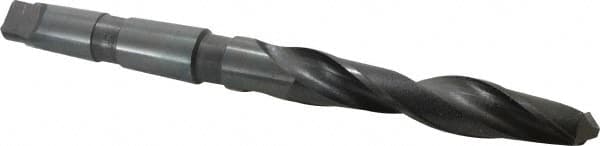 Hertel - 1-3/16", 4MT 118° Point High Speed Steel Taper Shank Drill Bit - Apex Tool & Supply
