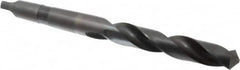 Hertel - 1-1/4", 4MT 118° Point High Speed Steel Taper Shank Drill Bit - Apex Tool & Supply