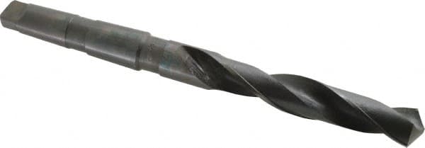Hertel - 1-5/32", 4MT 118° Point High Speed Steel Taper Shank Drill Bit - Apex Tool & Supply