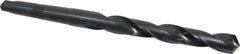 Hertel - 3/4", 2MT 118° Point High Speed Steel Taper Shank Drill Bit - Oxide Finish, 5-7/8" Flute Length, 9-3/4" OAL - Apex Tool & Supply