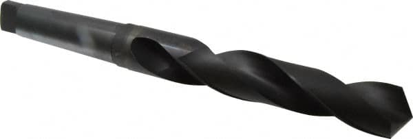 Hertel - 1-15/16", 5MT 118° Point High Speed Steel Taper Shank Drill Bit - Apex Tool & Supply