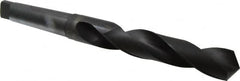 Hertel - 1-15/16", 5MT 118° Point High Speed Steel Taper Shank Drill Bit - Apex Tool & Supply