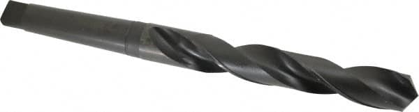 Hertel - 1-21/64", 4MT 118° Point High Speed Steel Taper Shank Drill Bit - Apex Tool & Supply