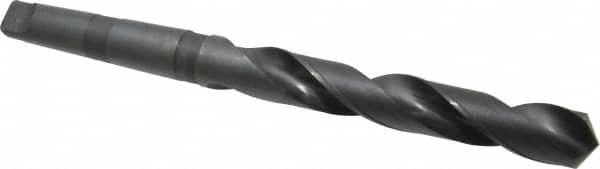 Hertel - 1-9/32", 4MT 118° Point High Speed Steel Taper Shank Drill Bit - Apex Tool & Supply
