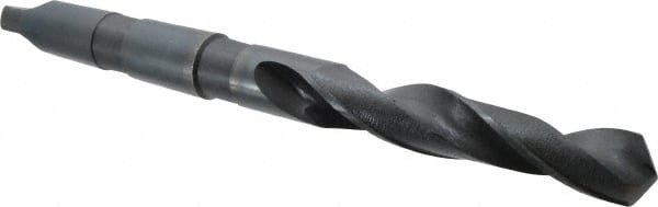Hertel - 1-11/64", 4MT 118° Point High Speed Steel Taper Shank Drill Bit - Apex Tool & Supply