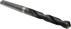 Hertel - 1-15/64", 4MT 118° Point High Speed Steel Taper Shank Drill Bit - Apex Tool & Supply