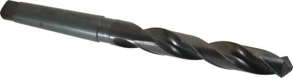 Hertel - 1-13/64", 4MT 118° Point High Speed Steel Taper Shank Drill Bit - Apex Tool & Supply