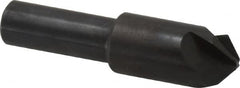 Hertel - 1/2" Head Diam, 3/8" Shank Diam, 4 Flute 100° High Speed Steel Countersink - Apex Tool & Supply