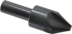 Hertel - 7/8" Head Diam, 1/2" Shank Diam, 4 Flute 60° High Speed Steel Countersink - Apex Tool & Supply
