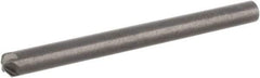 Hertel - 1/8" Head Diam, 1/8" Shank Diam, 4 Flute 120° High Speed Steel Countersink - 1-5/8" OAL, Straight Shank - Apex Tool & Supply