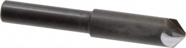 Hertel - 5/16" Head Diam, 1/4" Shank Diam, 4 Flute 100° High Speed Steel Countersink - Apex Tool & Supply
