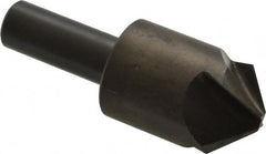 Hertel - 1" Head Diam, 1/2" Shank Diam, 4 Flute 100° High Speed Steel Countersink - Apex Tool & Supply