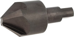 Hertel - 1-1/2" Head Diam, 3/4" Shank Diam, 4 Flute 82° High Speed Steel Countersink - Apex Tool & Supply