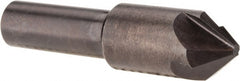 Hertel - 1/2" Head Diam, 3/8" Shank Diam, 4 Flute 82° High Speed Steel Countersink - Apex Tool & Supply