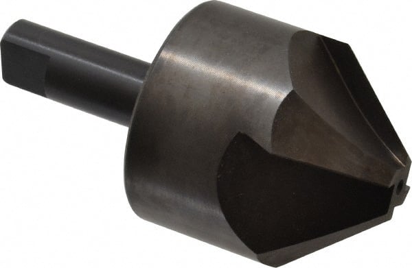 Hertel - 2-1/2" Head Diam, 3/4" Shank Diam, 4 Flute 82° High Speed Steel Countersink - Apex Tool & Supply