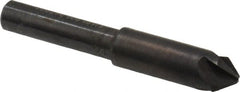 Hertel - 5/16" Head Diam, 1/4" Shank Diam, 4 Flute 82° High Speed Steel Countersink - Apex Tool & Supply