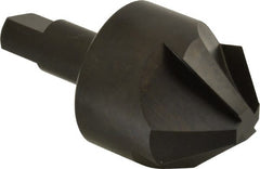 Hertel - 2" Head Diam, 3/4" Shank Diam, 4 Flute 90° High Speed Steel Countersink - Apex Tool & Supply
