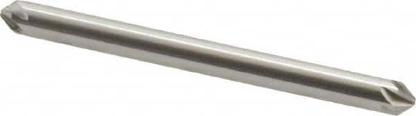 Hertel - 1/8" Head Diam, 1/8" Shank Diam, 6 Flute 82° High Speed Steel Countersink - Apex Tool & Supply