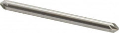 Hertel - 1/8" Head Diam, 1/8" Shank Diam, 6 Flute 82° High Speed Steel Countersink - Apex Tool & Supply