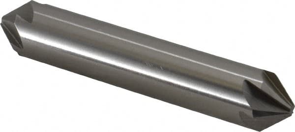 Hertel - 5/8" Head Diam, 5/8" Shank Diam, 6 Flute 82° High Speed Steel Countersink - Apex Tool & Supply