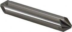 Hertel - 5/8" Head Diam, 5/8" Shank Diam, 6 Flute 82° High Speed Steel Countersink - Apex Tool & Supply