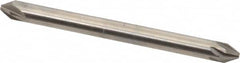 Hertel - 1/8" Head Diam, 1/8" Shank Diam, 6 Flute 60° High Speed Steel Countersink - Apex Tool & Supply