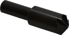 Hertel - 3/4" Head Diam, 1/2" Shank Diam, 6 Flute 120° High Speed Steel Countersink - Apex Tool & Supply