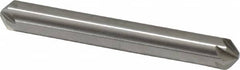 Hertel - 1/4" Head Diam, 1/4" Shank Diam, 6 Flute 100° High Speed Steel Countersink - Apex Tool & Supply