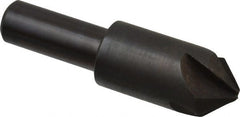 Hertel - 3/4" Head Diam, 1/2" Shank Diam, 4 Flute 90° High Speed Steel Countersink - Apex Tool & Supply