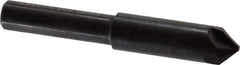 Hertel - 5/16" Head Diam, 1/4" Shank Diam, 4 Flute 90° High Speed Steel Countersink - 1-3/4" OAL, Straight Shank - Apex Tool & Supply