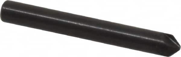 Hertel - 3/16" Head Diam, 3/16" Shank Diam, 4 Flute 90° High Speed Steel Countersink - Apex Tool & Supply