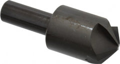 Hertel - 1" Head Diam, 1/2" Shank Diam, 4 Flute 120° High Speed Steel Countersink - Apex Tool & Supply