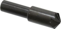 Hertel - 1/2" Head Diam, 3/8" Shank Diam, 4 Flute 120° High Speed Steel Countersink - Apex Tool & Supply