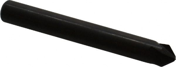 Hertel - 1/4" Head Diam, 1/4" Shank Diam, 4 Flute 82° High Speed Steel Countersink - Apex Tool & Supply