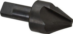 Hertel - 1-1/2" Head Diam, 3/4" Shank Diam, 4 Flute 60° High Speed Steel Countersink - Apex Tool & Supply