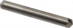 Hertel - 5/16" Head Diam, 5/16" Shank Diam, 6 Flute 120° High Speed Steel Countersink - Apex Tool & Supply