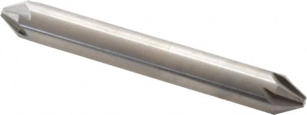 Hertel - 5/16" Head Diam, 5/16" Shank Diam, 6 Flute 60° High Speed Steel Countersink - Apex Tool & Supply