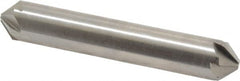 Hertel - 1/2" Head Diam, 1/2" Shank Diam, 6 Flute 90° High Speed Steel Countersink - Apex Tool & Supply