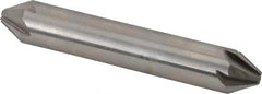 Hertel - 1/2" Head Diam, 1/2" Shank Diam, 6 Flute 60° High Speed Steel Countersink - Apex Tool & Supply