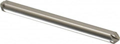 Hertel - 3/16" Head Diam, 3/16" Shank Diam, 6 Flute 100° High Speed Steel Countersink - Apex Tool & Supply
