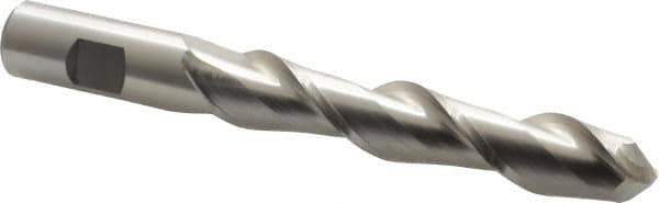 Hertel - 3/4" Diam, 4" LOC, 2 Flute High Speed Steel Ball End Mill - Uncoated, Single End, 6-1/4" OAL, 3/4" Shank Diam - Apex Tool & Supply