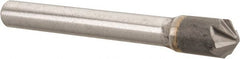 Hertel - 5/16" Head Diam, 1/4" Shank Diam, 6 Flute 100° Solid Carbide Countersink - Apex Tool & Supply