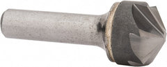Hertel - 1" Head Diam, 1/2" Shank Diam, 6 Flute 120° Solid Carbide Countersink - Apex Tool & Supply