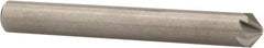 Hertel - 1/4" Head Diam, 1/4" Shank Diam, 6 Flute 100° Solid Carbide Countersink - Apex Tool & Supply