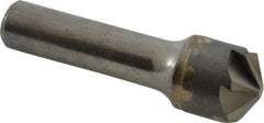 Hertel - 3/4" Head Diam, 1/2" Shank Diam, 6 Flute 120° Solid Carbide Countersink - Apex Tool & Supply