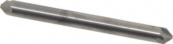 Hertel - 3/16" Head Diam, 3/16" Shank Diam, 4 Flute 90° Solid Carbide Countersink - Apex Tool & Supply