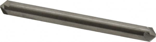 Hertel - 3/16" Head Diam, 3/16" Shank Diam, 4 Flute 100° Solid Carbide Countersink - Apex Tool & Supply