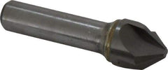 Hertel - 3/4" Head Diam, 3/4" Shank Diam, 4 Flute 82° Solid Carbide Countersink - 3-1/2" OAL, Straight Shank - Apex Tool & Supply