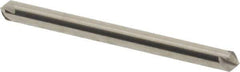 Hertel - 1/8" Head Diam, 1/8" Shank Diam, 4 Flute 90° Solid Carbide Countersink - 1-1/2" OAL, Straight Shank - Apex Tool & Supply